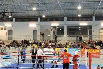 El boxeo volvió a Telde con una velada en el Pabellón Juan Carlos Hernández (Foto TA)
